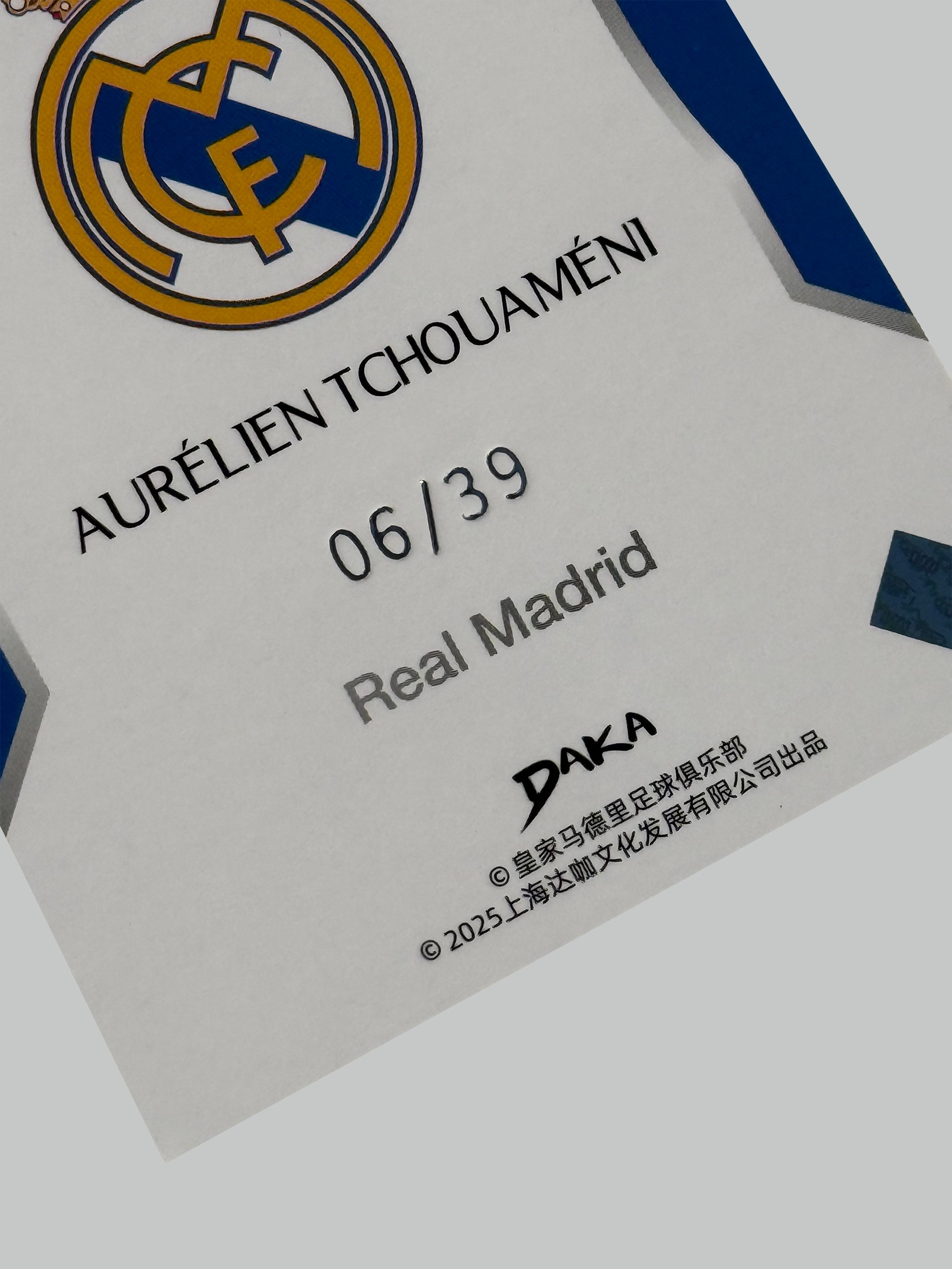 DAKA Europe Card Show Aurelien Tchouameni 06/39