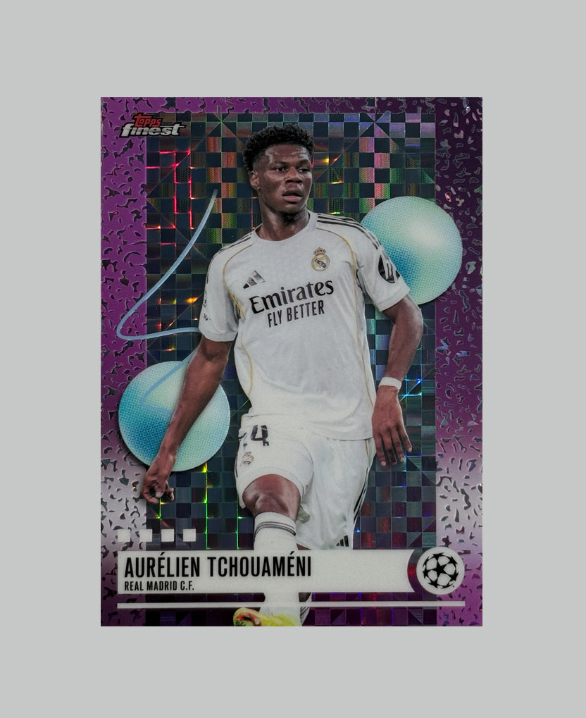 Topps Finest UCC 2025-26 Aurelien Tchouameni