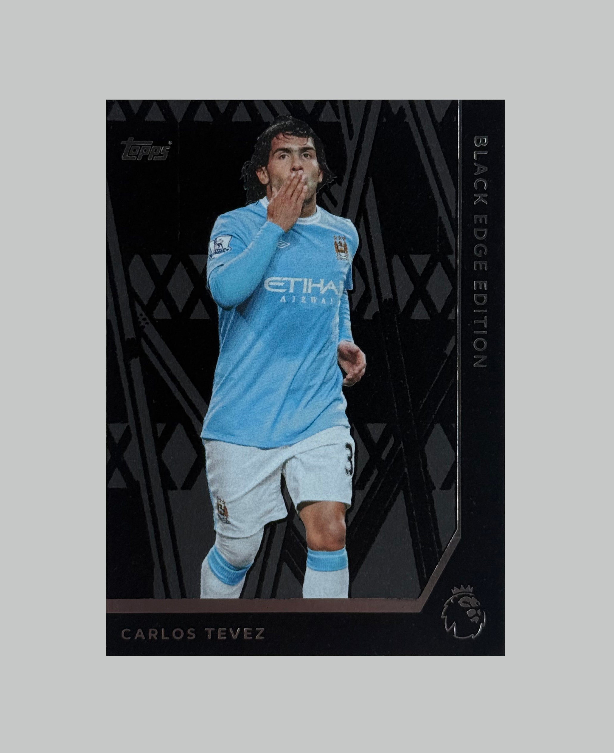 Topps Premier League 2025/26 Carlos Tevez Black Edge