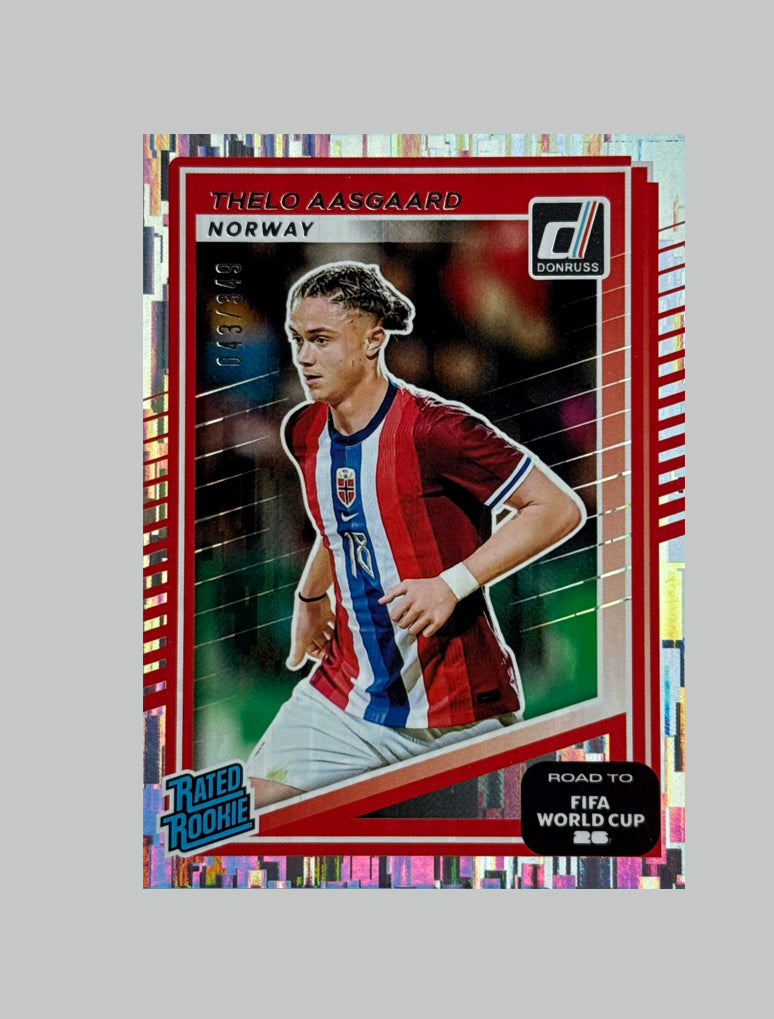 Panini Donruss Road to World Cup 2025-26 Thelo Aasgaard 043/349