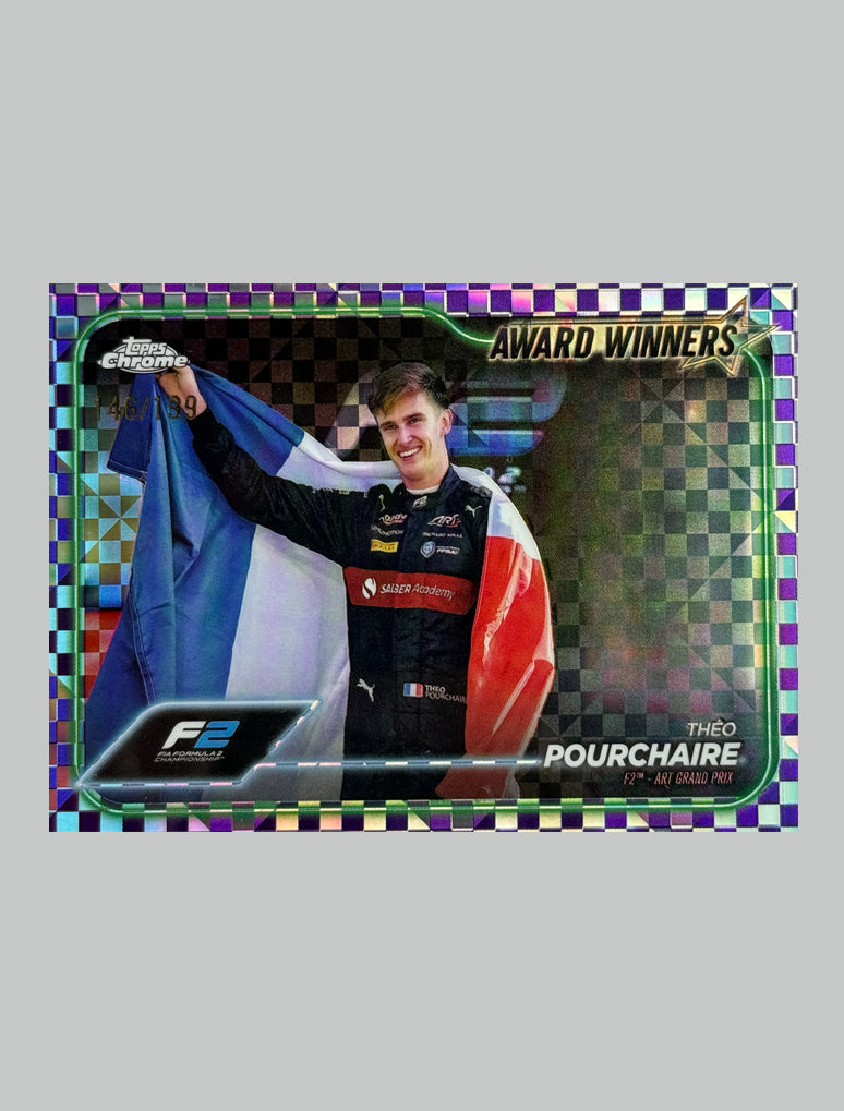 Topps Chrome F1 2024 Theo Pourchaire 146/199