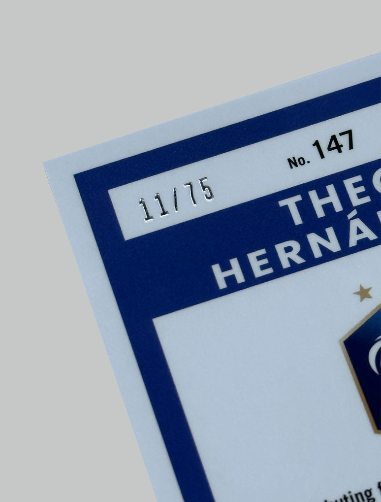 Panini Donruss Road to World Cup 2025-26 Optic Theo Hernandez 11/75