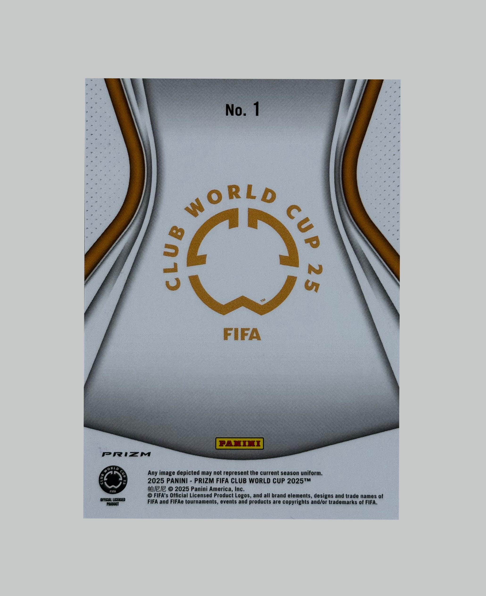 Panini Prizm Club World Cup The Trophy SSP