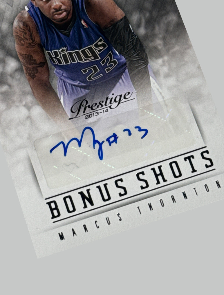Panini Prestige 2013-14 Marcus Thornton Auto