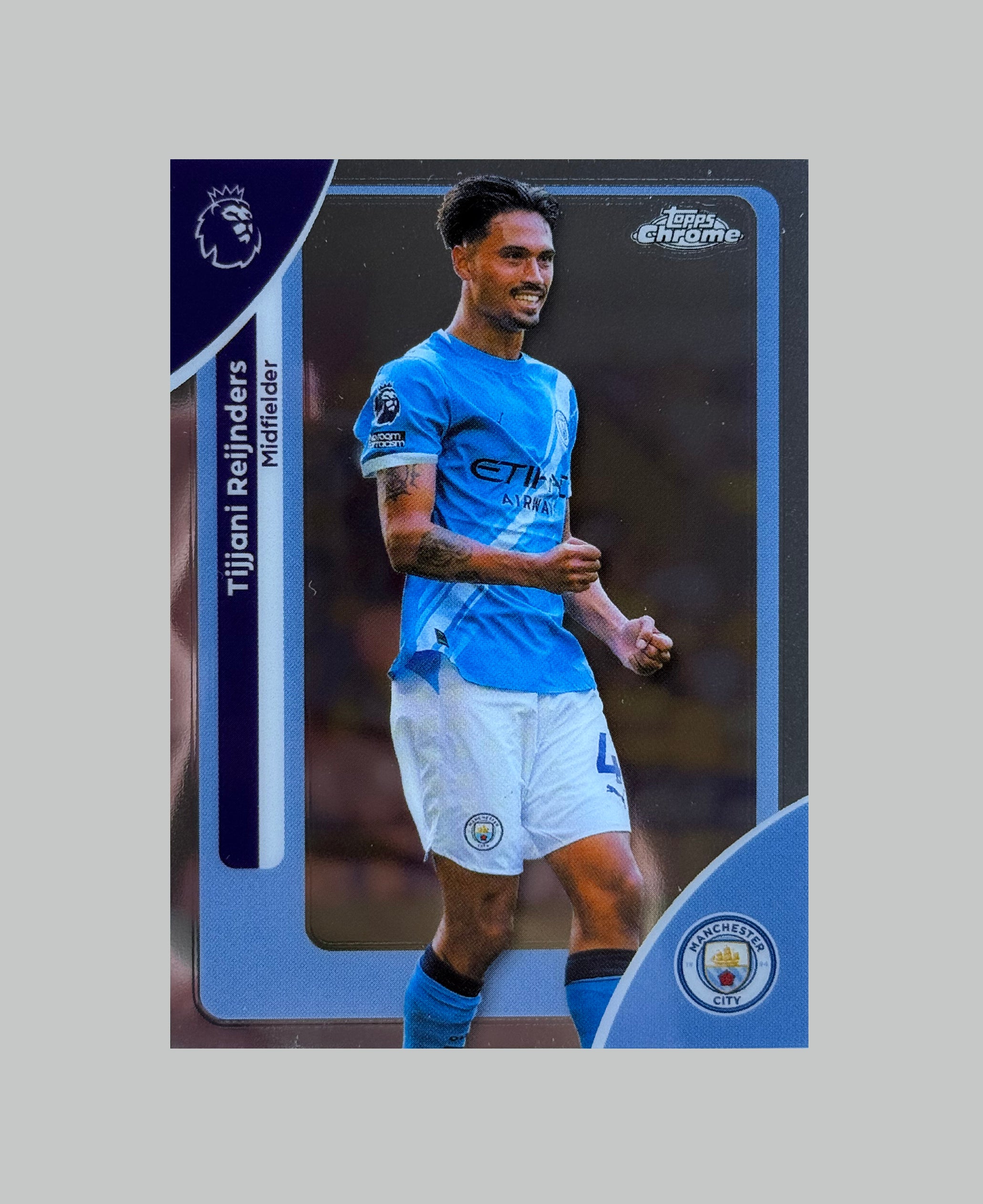 Topps Chrome Premier League 2026 Tijjani Reijnders