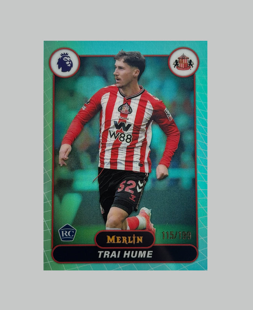 Topps Merlin Premier League 2025-26 Trai Hume (RC) 115/199