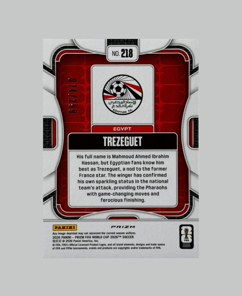 Panini Prizm World Cup 2026 Trezeguet 074/299