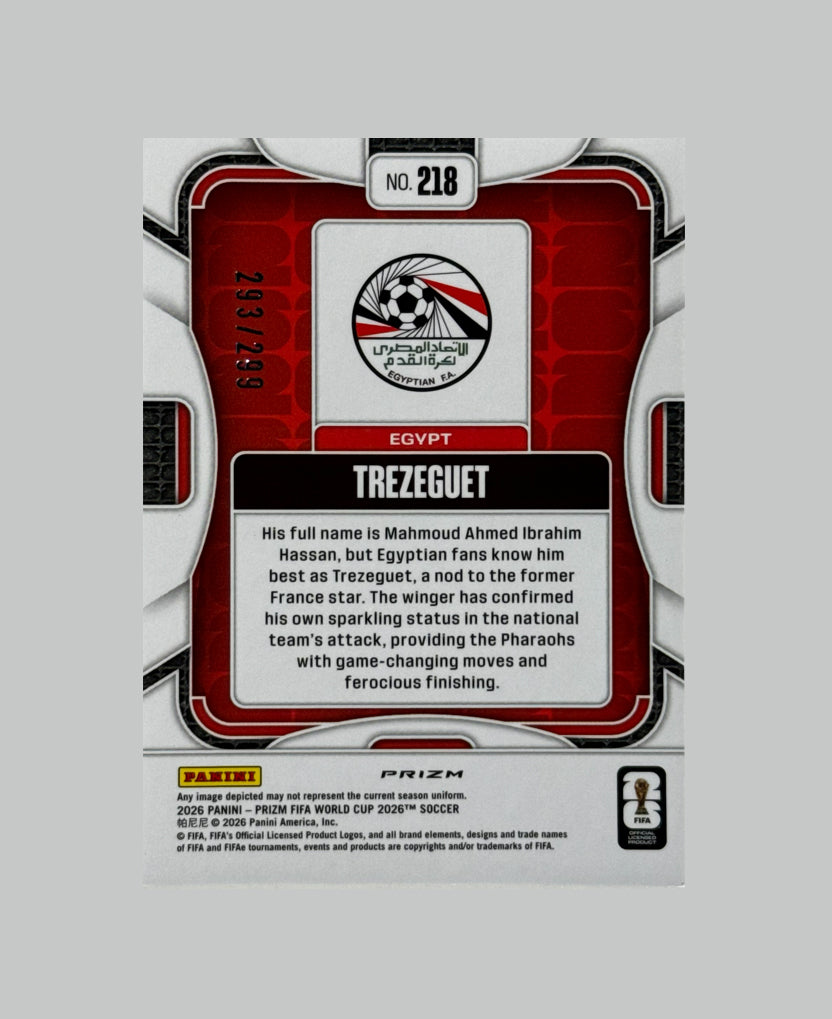Panini Prizm World Cup 2026 Trezeguet 293/299