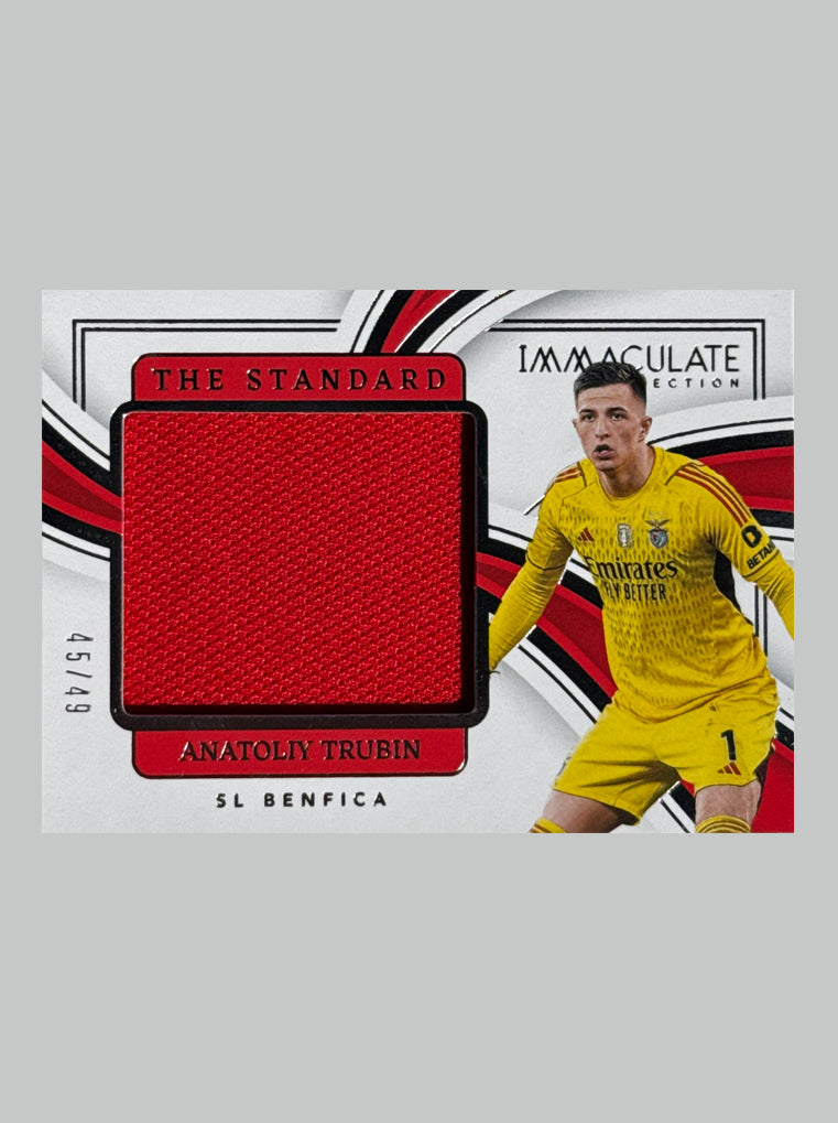 Panini Immaculate 2023-24 Anatoliy Trubin 45/49 Relic