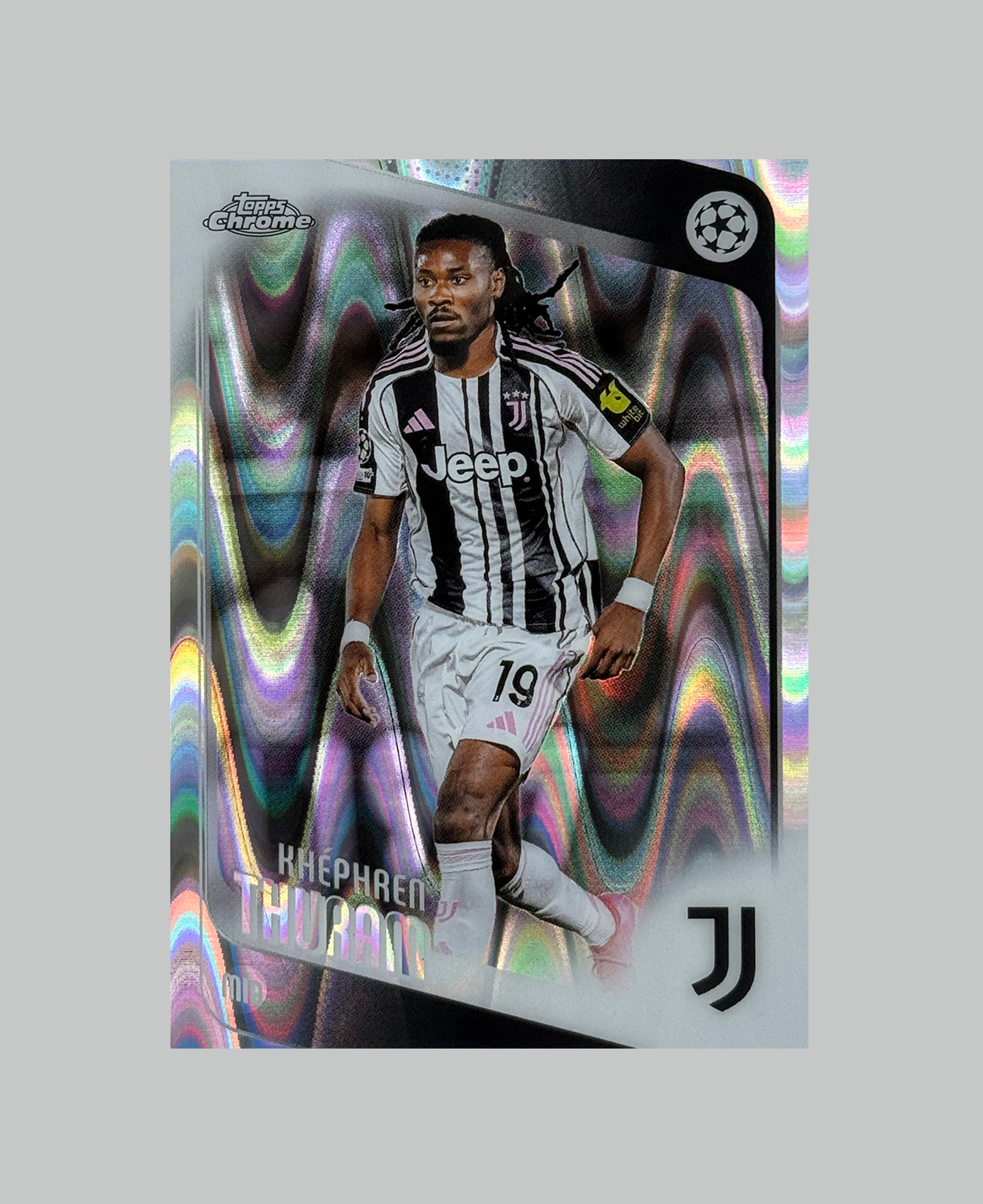 Topps Chrome UCC 2025-26 Khephren Thuram RayWave