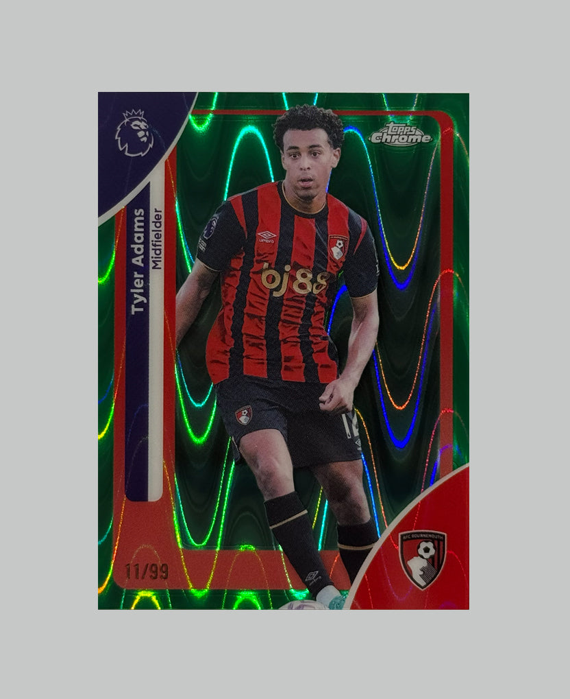 Topps Chrome Premier League 2026 Tyler Adams 11/99