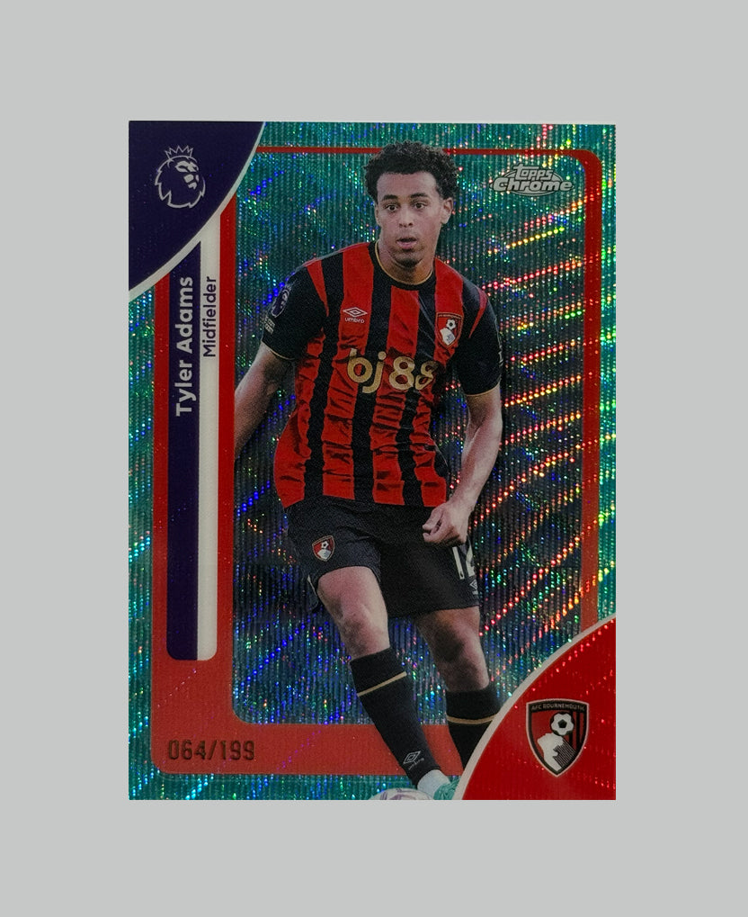 Topps Chrome Premier League 2026 Tyler Adams 064/199