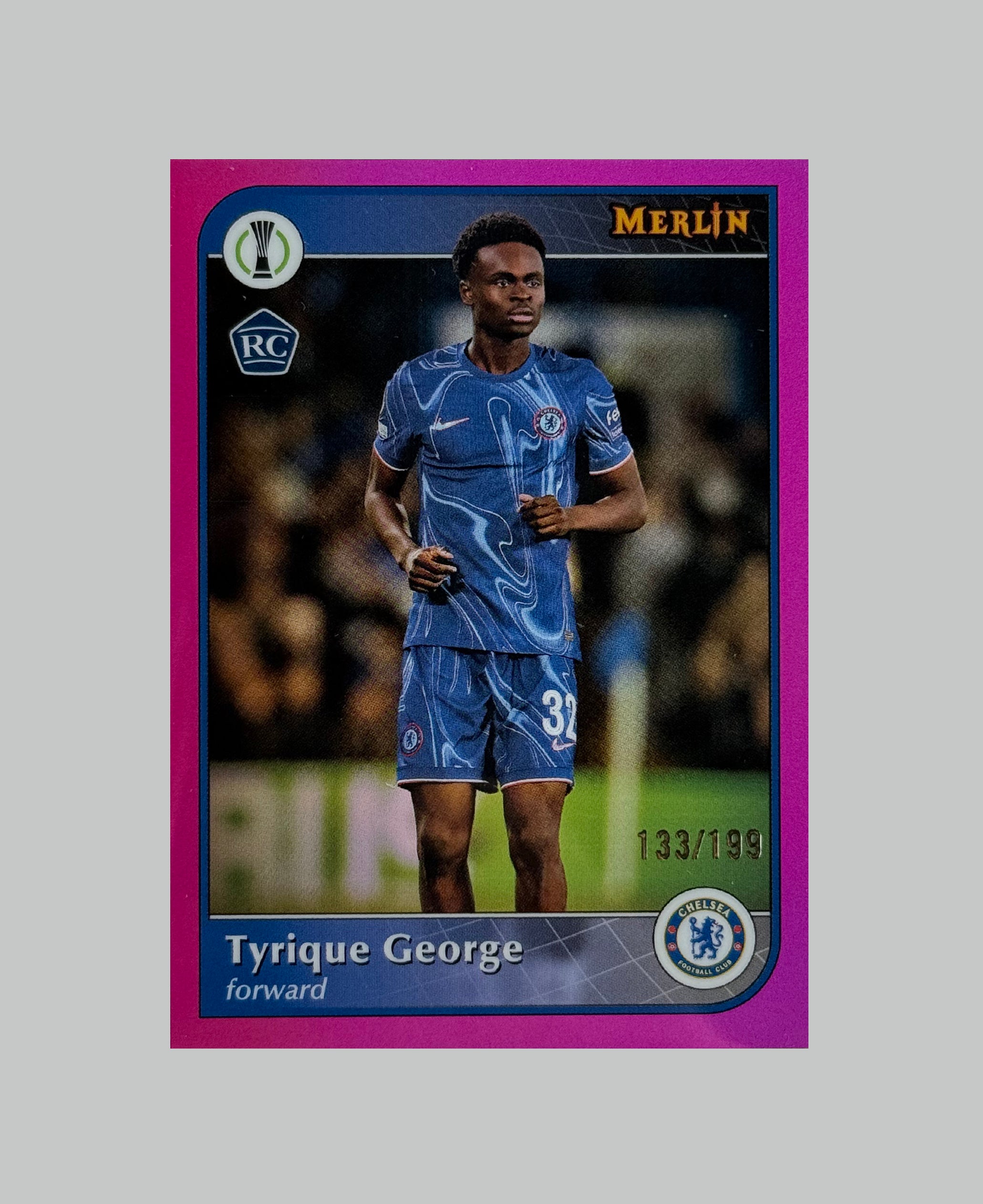 Topps Merlin 2024-25 Tyrique George (RC) 133/199