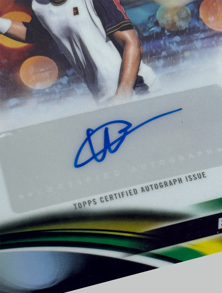 Topps Chrome Tennis 2025 Ulises Blanch Auto Refractor