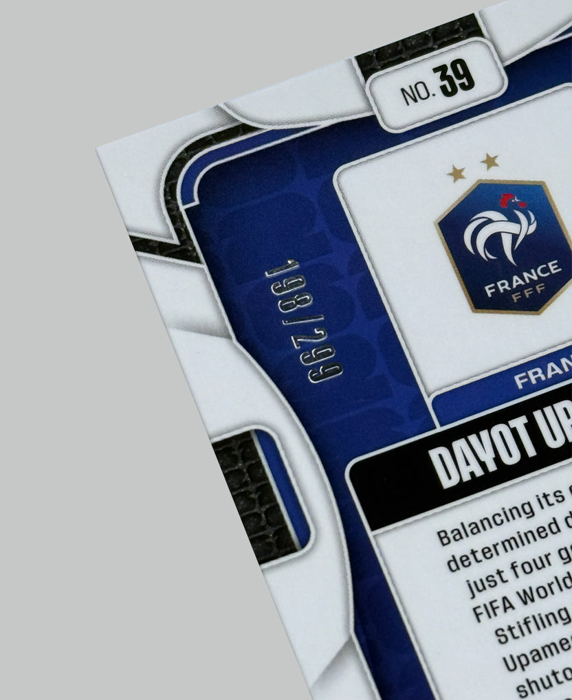 Panini Prizm World Cup 2026 Dayot Upamecano 198/299