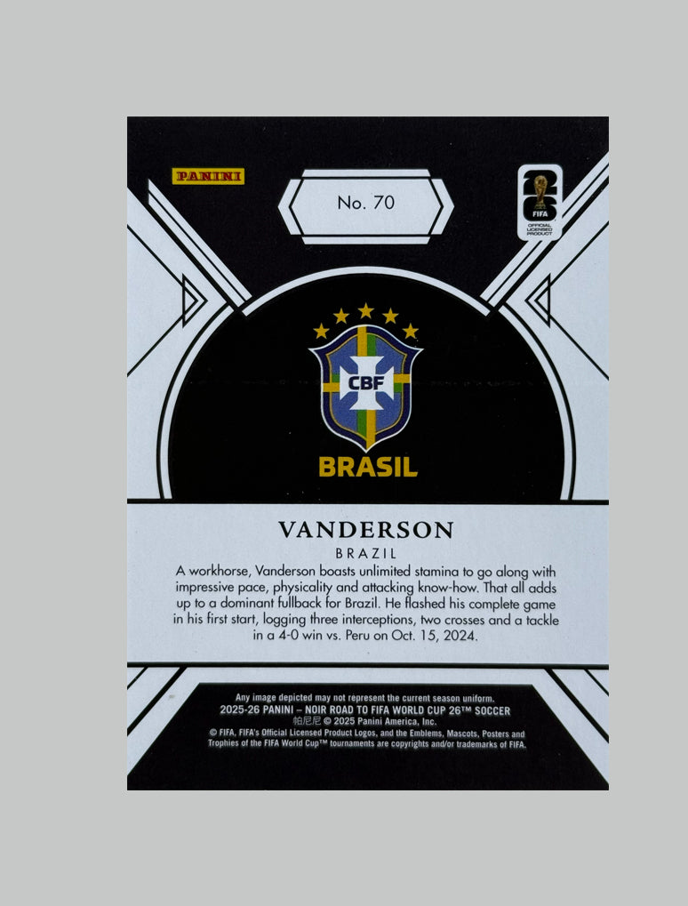 Panini Noir 2025-26 Vanderson 57/99