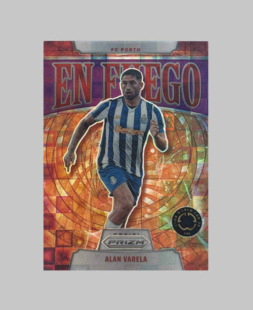 Panini Prizm Club World Cup Alan Varela En Fuego 43/49