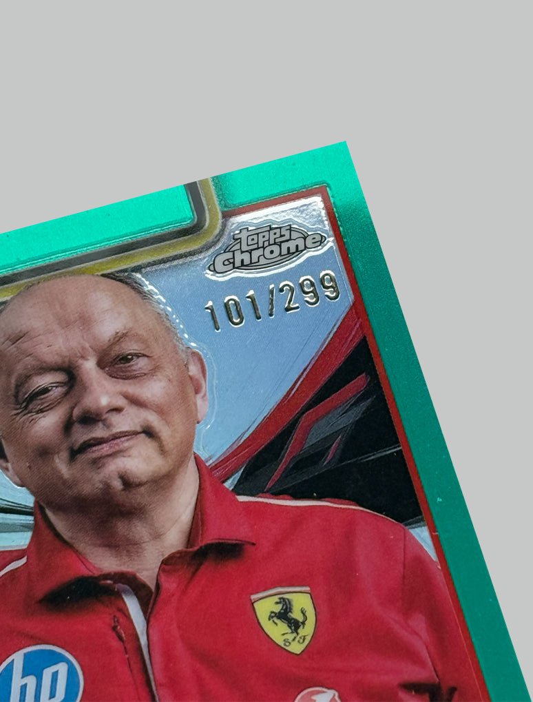 Topps Chrome F1 2025 Frederic Vasseur 101/299