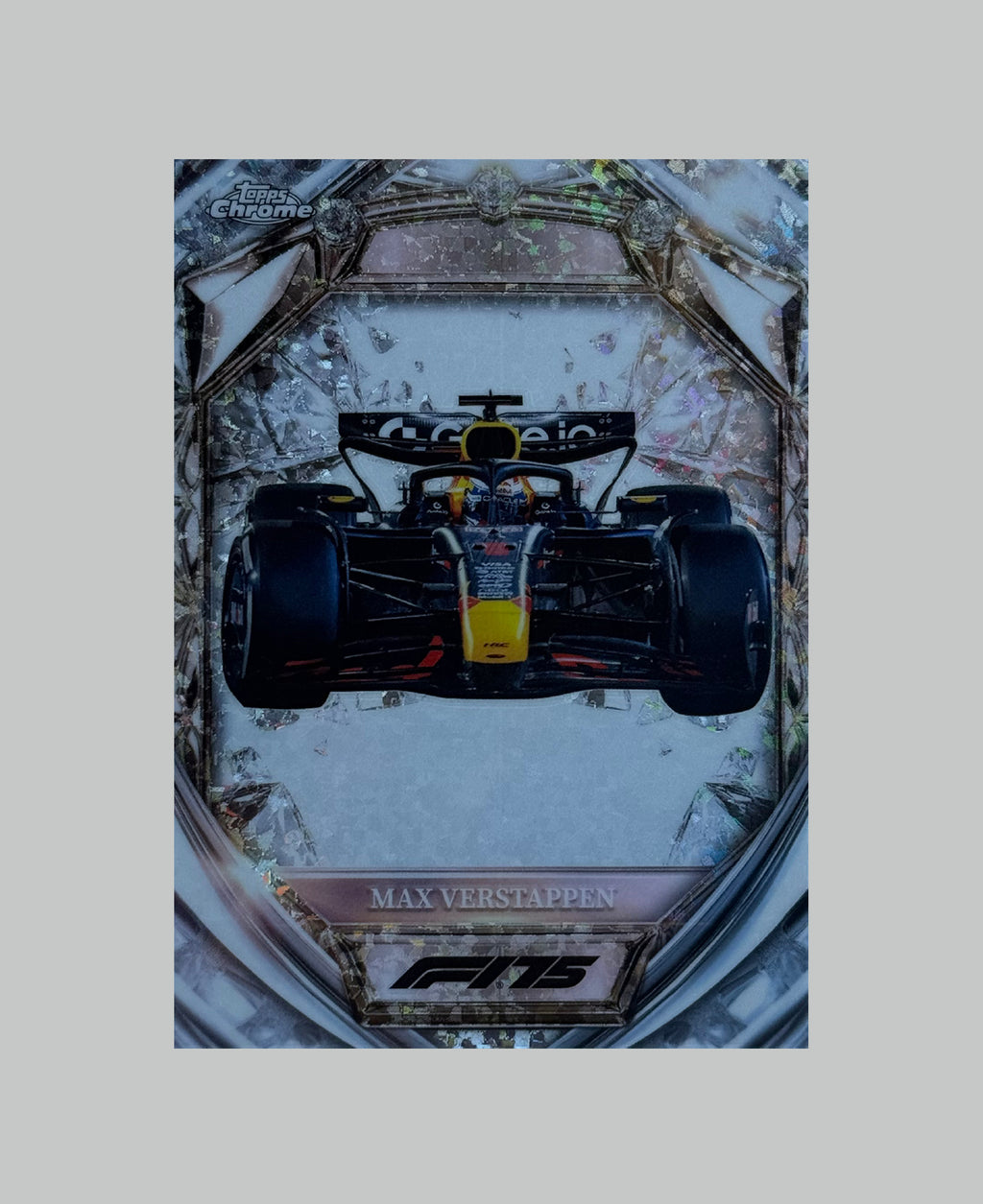 Topps Chrome F1 2025 Diamond 75th Anniversary Max Verstappen