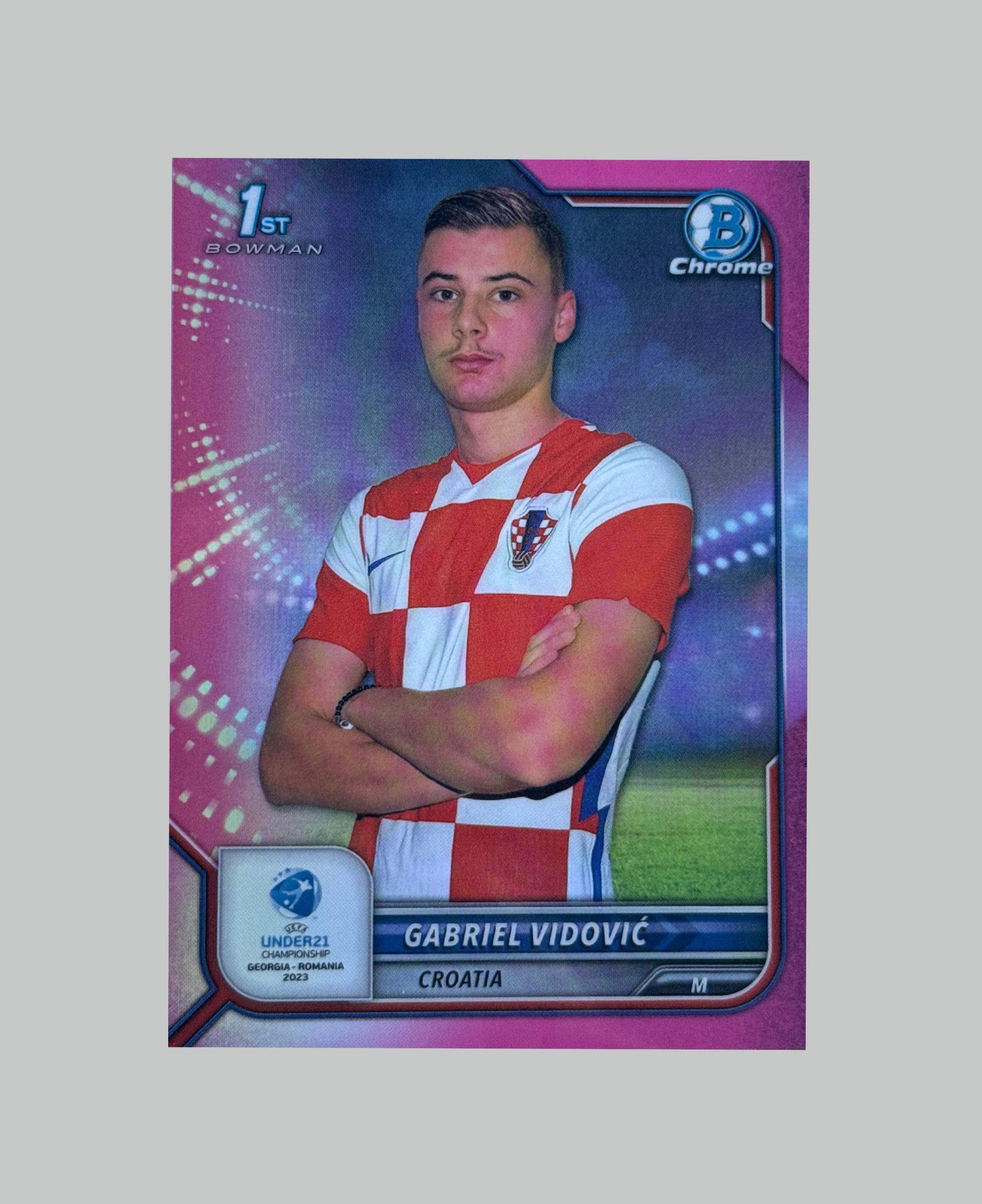 Topps Bowman Chrome UEFA U21 Gabriel Vidovic 053/150