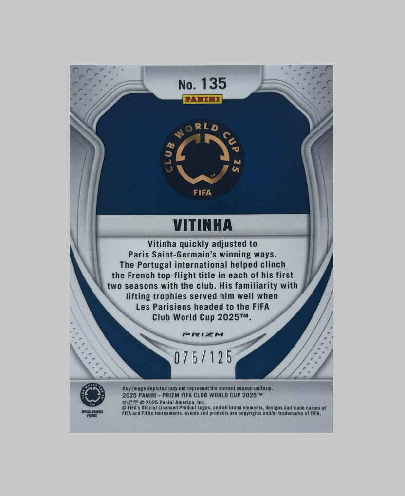Panini Prizm Club World Cup Vitinha 075/125