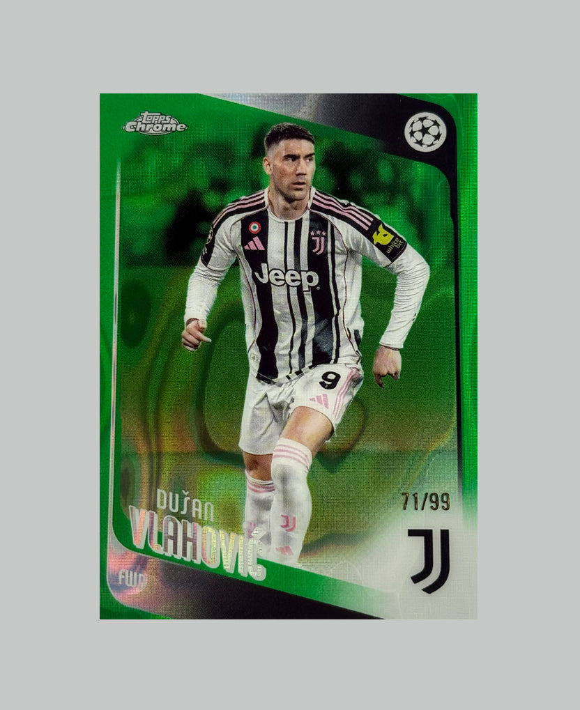 Topps Chrome UCC 2025-26 Dusan Vlahovic 71/99