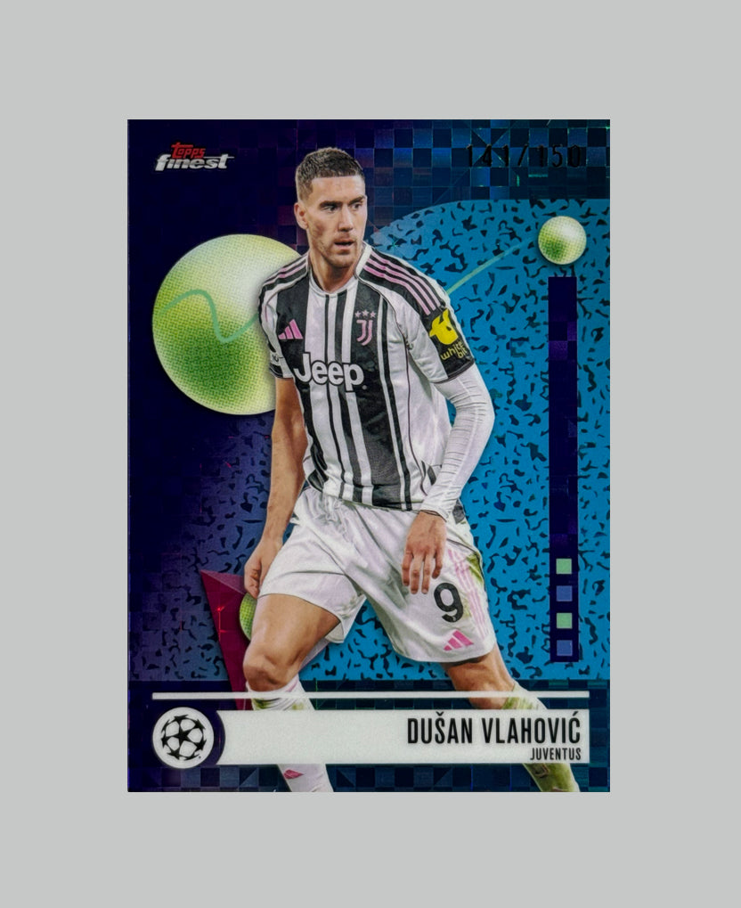 Topps Finest UCC 2025-26 Dusan Vlahovic 141/150