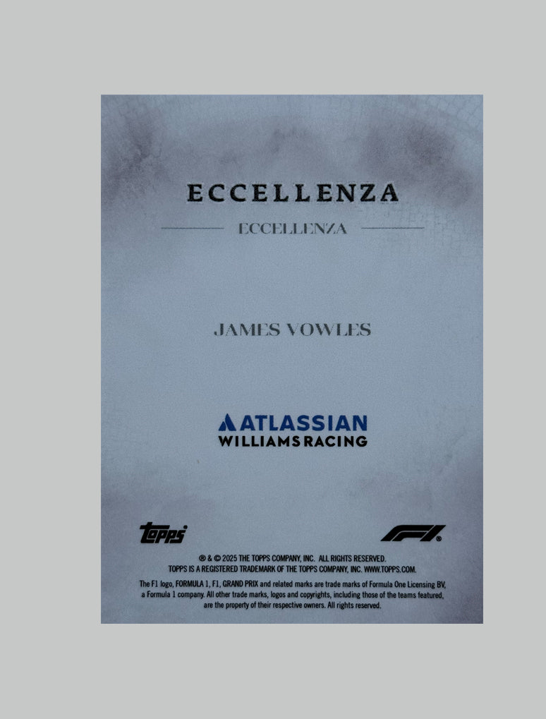 Topps F1 Ecellenza 2025 James Vowles