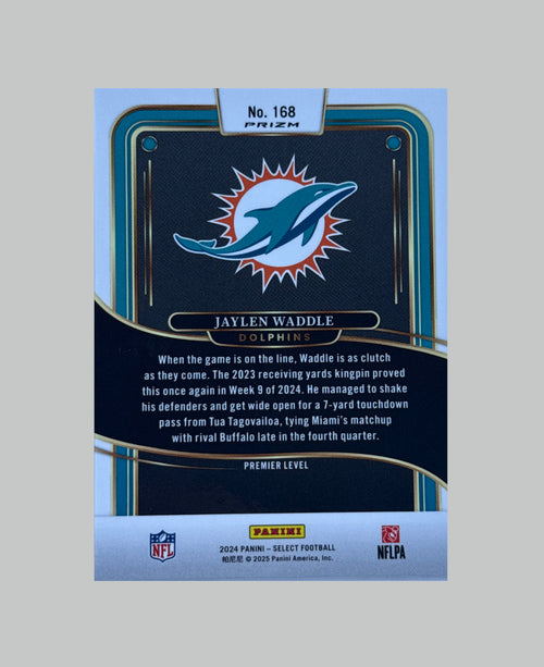 Panini Select Jaylen Waddle Refractor