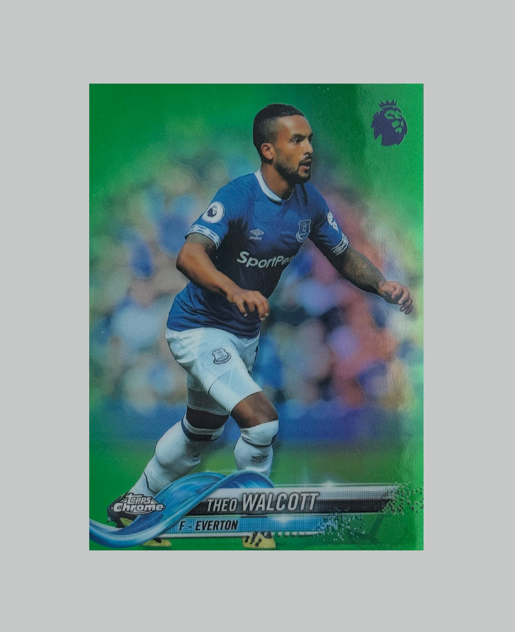 Topps Chrome Premier League 2019 Theo Walcott 14/99