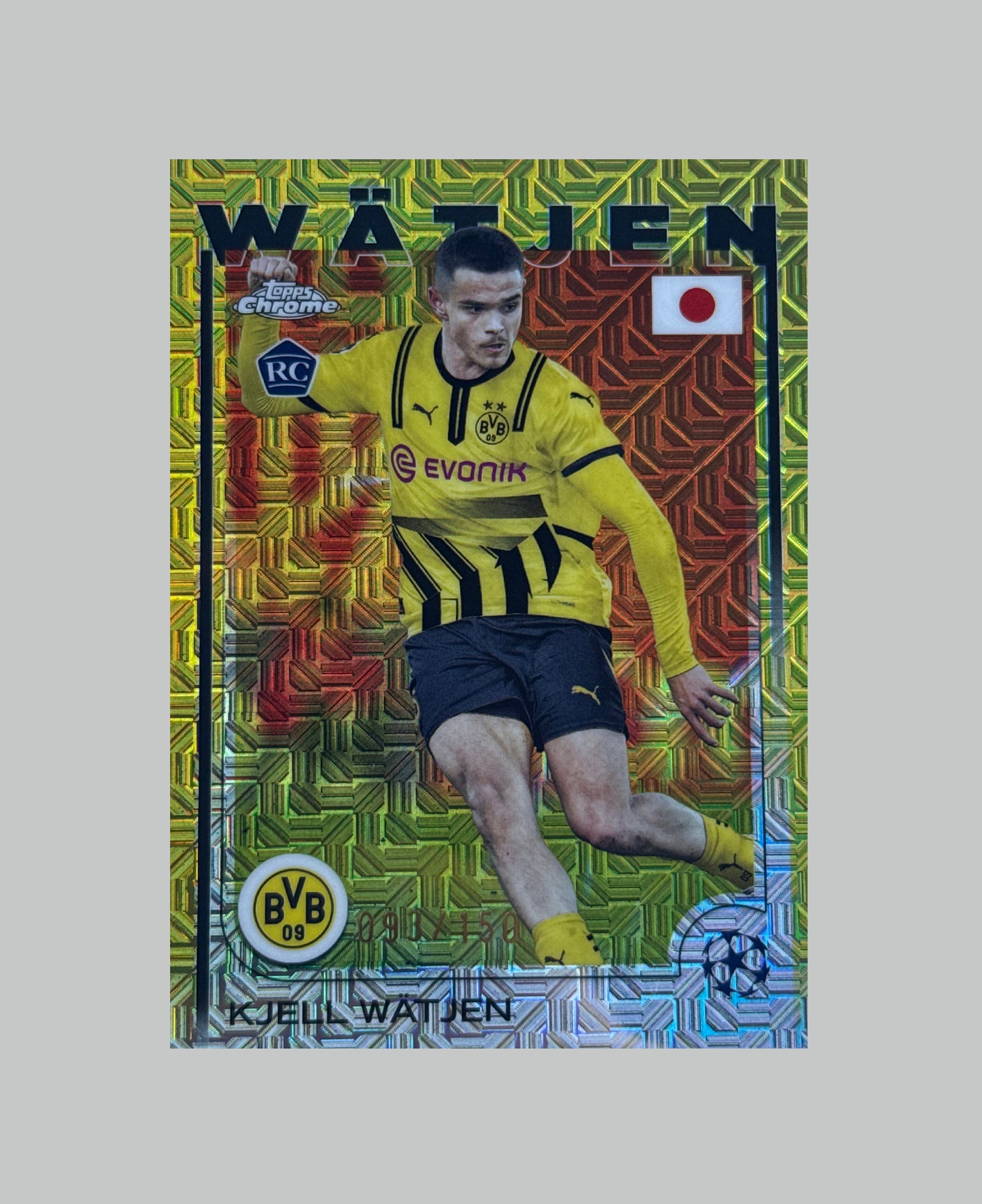 Topps UCC Japan 2024-25 Kjell Watjen (RC) 093/150