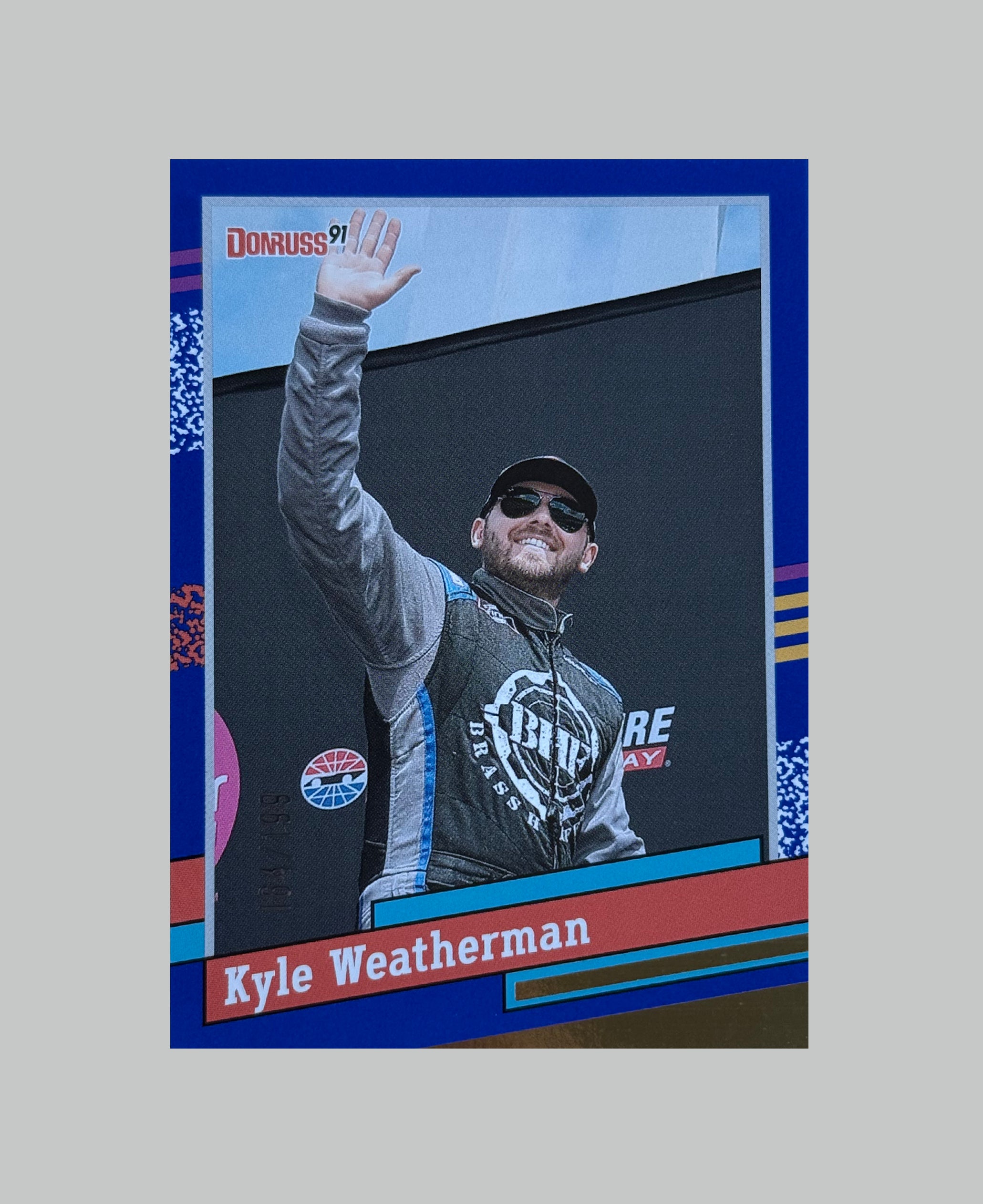 Panini Donruss NASCAR Kyle Weatherman 164/199