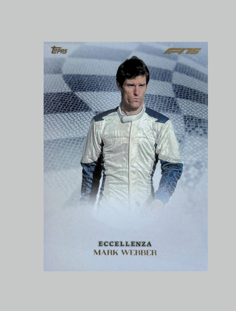 Topps F1 Ecellenza 2025 Mark Webber