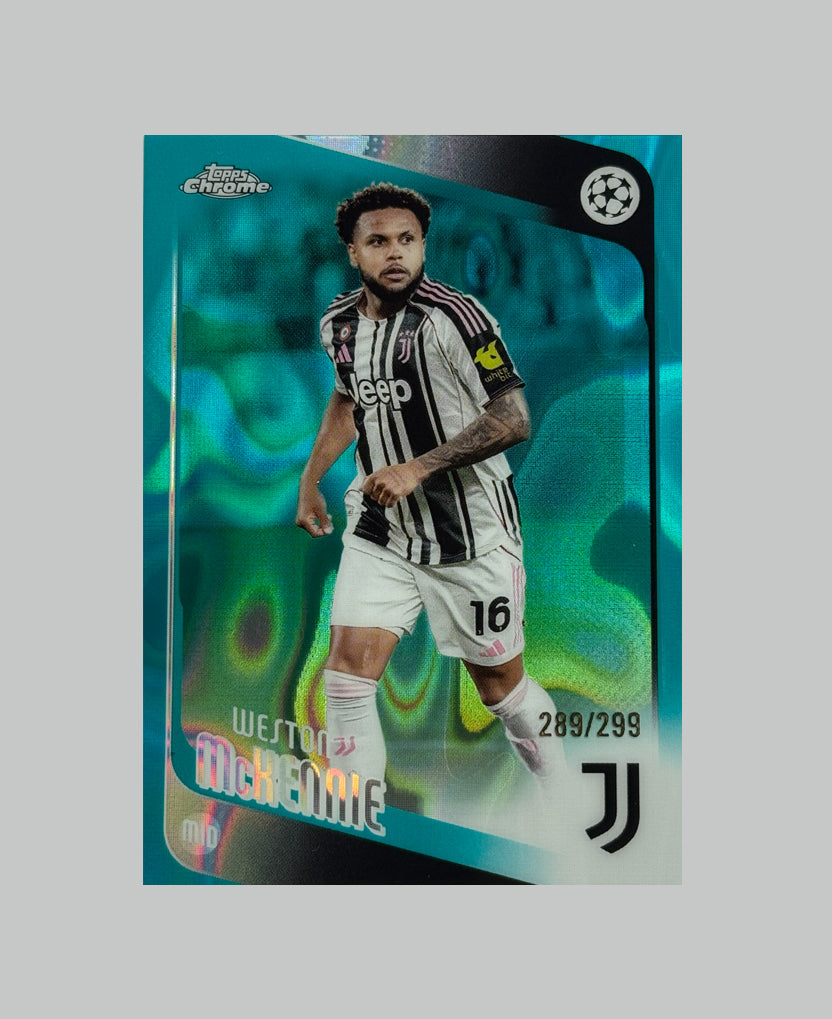 Topps Chrome UCC 2025-26 Weston McKennie 289/299