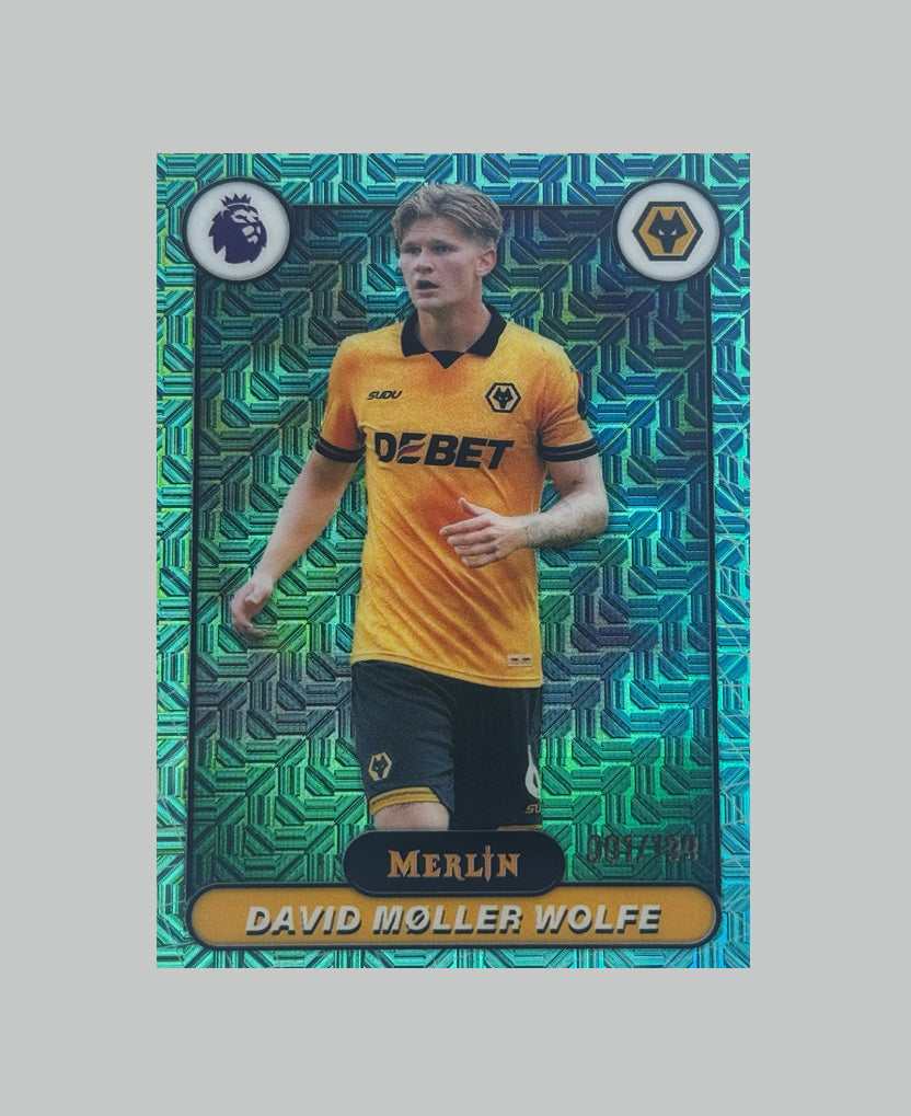 Topps Merlin Premier League 2025-26 David Moller Wolfe 001/199
