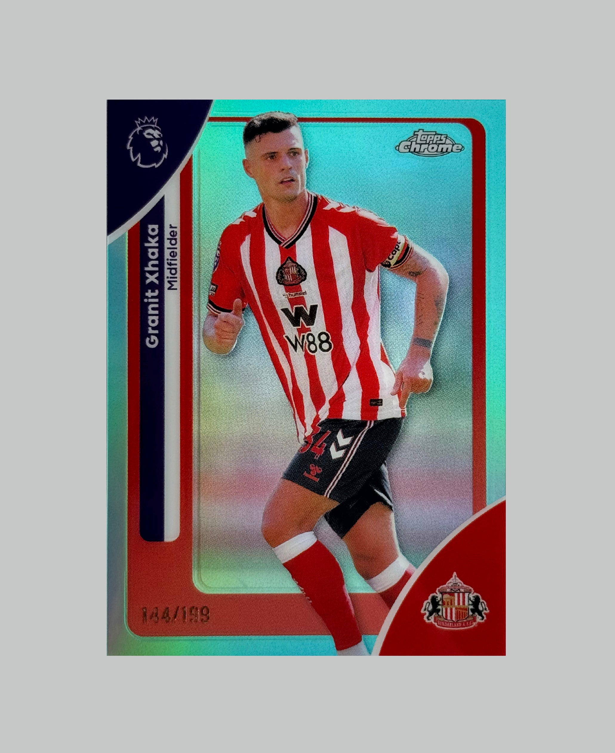 Topps Chrome Premier League 2026 Granit Xhaka 144/199