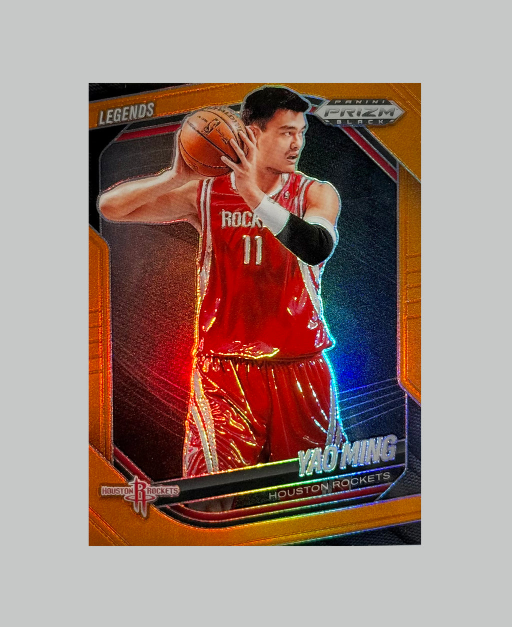 Panini Prizm Black 2024-25 Yao Ming 12/49
