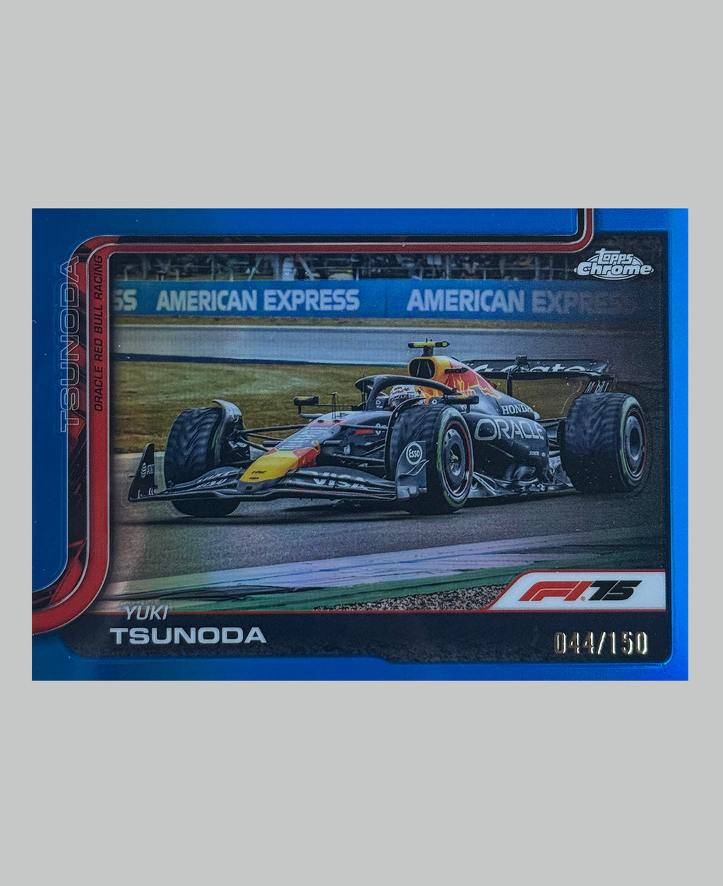 Topps Chrome F1 2025 Yuki Tsunoda 044/150