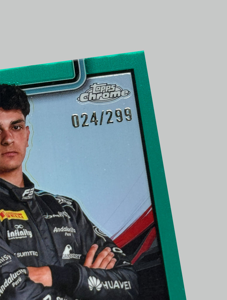 Topps Chrome F1 2025 Matias Zagazeta 024/299