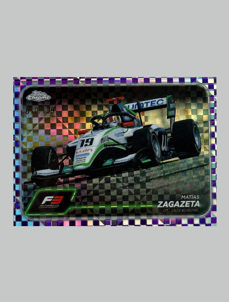 Topps Chrome F1 2024 Matias Zagazeta 010/199