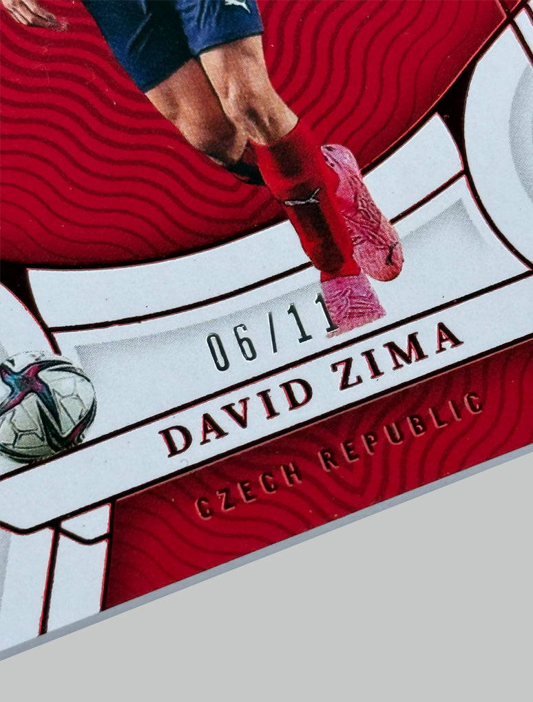 Panini National Treasures 2022 David Zima (RC) 06/11